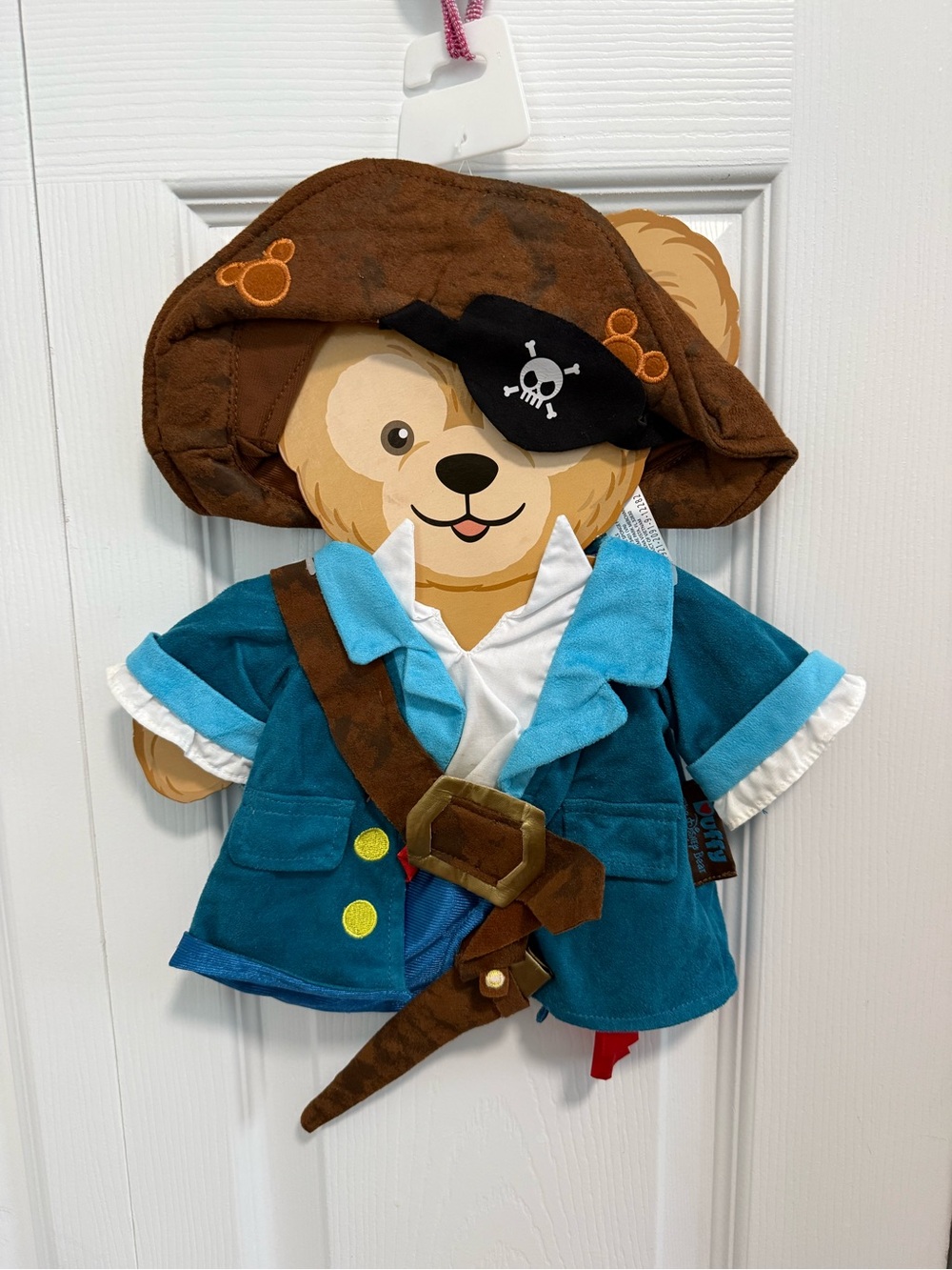 Disney Duffy Bear Plush Pirate Costume